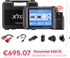 3 year free update 2025 XTOOL D8W D8S Bluetooth Car Diagnostics Tool Automotive Scanner  ECU Coding Bi-directional 42+ Resets CANFD DOIP FCA Topology