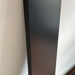 Black floating shelves