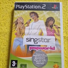 Singstar Popworld PlayStation2 Ps2 Games Original