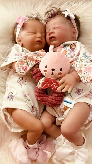 doll  reborn twins very cute