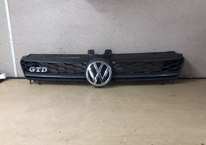 Genuine Vw Golf Mk7 Gtd Front Bumper Grill