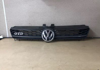 Genuine Vw Golf Mk7 Gtd Front Bumper Grill
