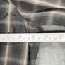 AllSaints Frontier Shirt Medium Grey Plaid - Long Sleeve - Pearl Snap Image 4