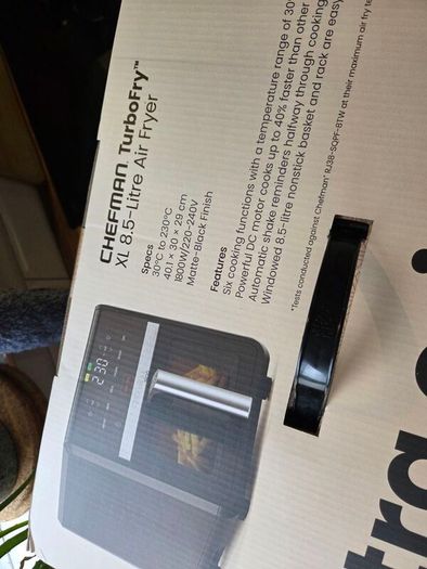 Turbo Fry  Air Fryer 6in1 XL 8.5L - Brand New