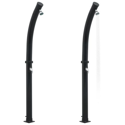 Solar Shower Black 214 cm 20 L