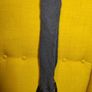Gray ribbed overknees with a ribbon Image 4