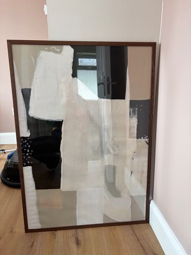 70 x 100 walnut frame