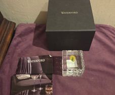 Waterford Crystal Cube Paperweight