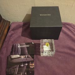 Waterford Crystal Cube Paperweight
