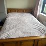 wooden king size bed Image 5