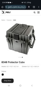 Pelican 0340Protector Cube Case