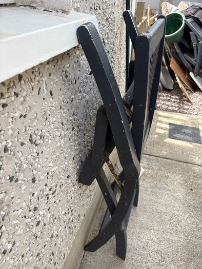 garden chairs x 5