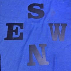 4 metal weather vane letters