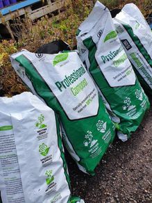 Empty Compost Bags for Turf,Logs