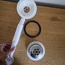 Kitchen Sink Drain Strainer & Flexible Pipe Image 2
