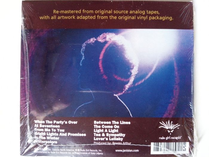 Janis Ian [1975] Between The Lines [SEALED Digipack]