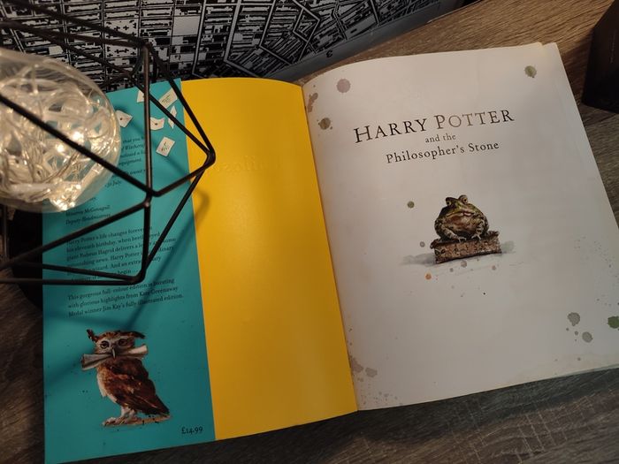 Harry Potter and the Philosophers Stone ! by J.K. Rowling ! 2018 ! by Bloomsbury !