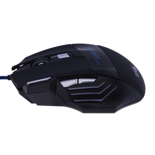 Pro 7 Button Gaming Mouse 5500 DPI Optical LED Gamer