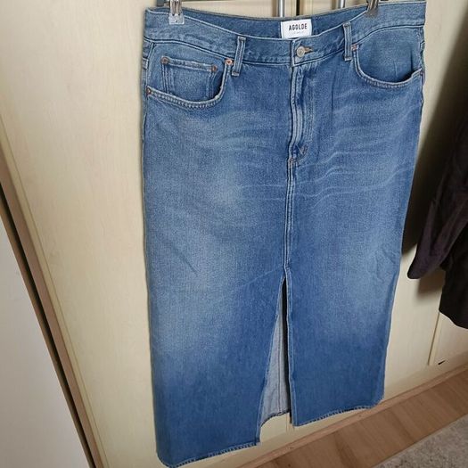 Agolde denim skirt