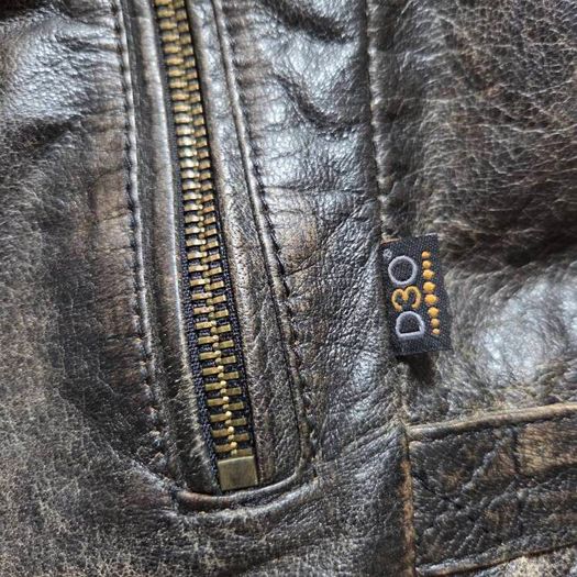 Richa toulon leather jacket with hood