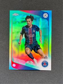 Vitinha /199 2025-26 Topps Chrome UEFA PSG Portugal #46