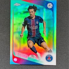 Vitinha /199 2025-26 Topps Chrome UEFA PSG Portugal #46
