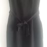 Black V neck dress Image 6