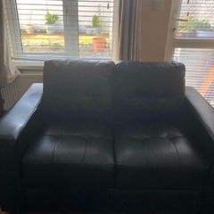 Black sofa