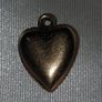 Pristine Vintage 14K Gold Heart Charm (M&M Maker) Image 5