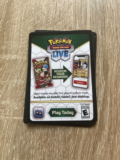 Pokemon Scarlet & Violet Reword Card