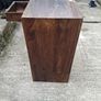 solid wood side table Image 2
