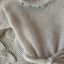 Amazing hand knitted dress for girl Image 2