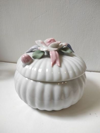Vintage Porcelain Trinket Box