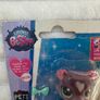 Littlest Pet Shop LPS Cherie Bow-Wow Purple Glitter Dog #174 Sweetheart Pet new Damaged Box Please see pictures Image 3