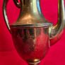 Elegant Brass Coffee , Tea Pot on Pedestal Base Image 9