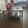 IKEA VITTSJO Coffee Table (black-brown/glass version) Image 3