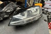 Volkswagen Golf Gtd Mk7 N/s Passengers Left Headlight Headlamp Genuine