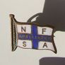 NFSA AFFILIATED (National Federation of Sea Anglers) affiliated club member's enamel badge (c.1950's) Image 2