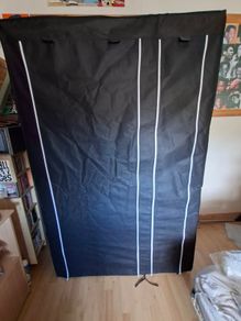 Fabric Wardrobe - 110 x 45 x 175 cm