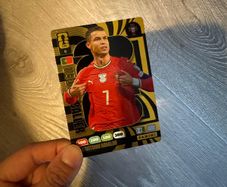 fifa panini card gold christiano rolando