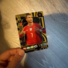 fifa panini card gold christiano rolando
