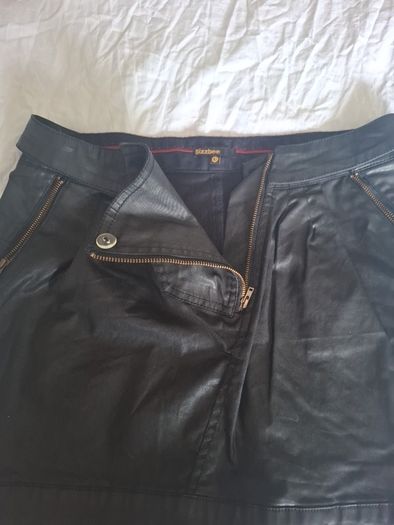 Canvas Mini Skirt