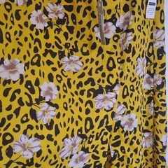 Liquorish Leopard Print Midi Skirt Size Uk16(nwt)