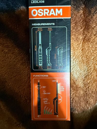 Osram LedIspect POCKET200, led light, magnetic, rechargeable