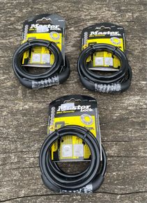 NEW Bicycle locks - Master Lock combination