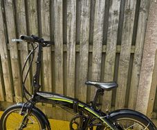 Carrera electric folding bike