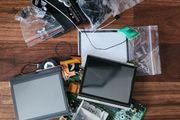 DS Lite for parts + Housing Shell Case Kit for Nintendo DS Lite