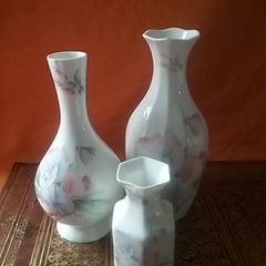 Aynsley Little Sweetheart China vases