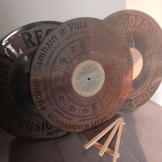 Retro laser engrave vinyl