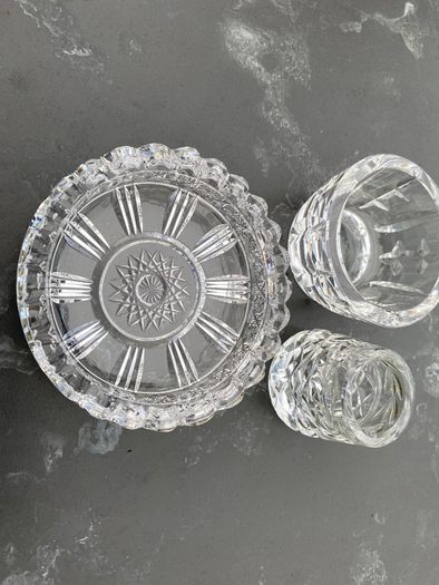 Vintage Scottish Crystal set